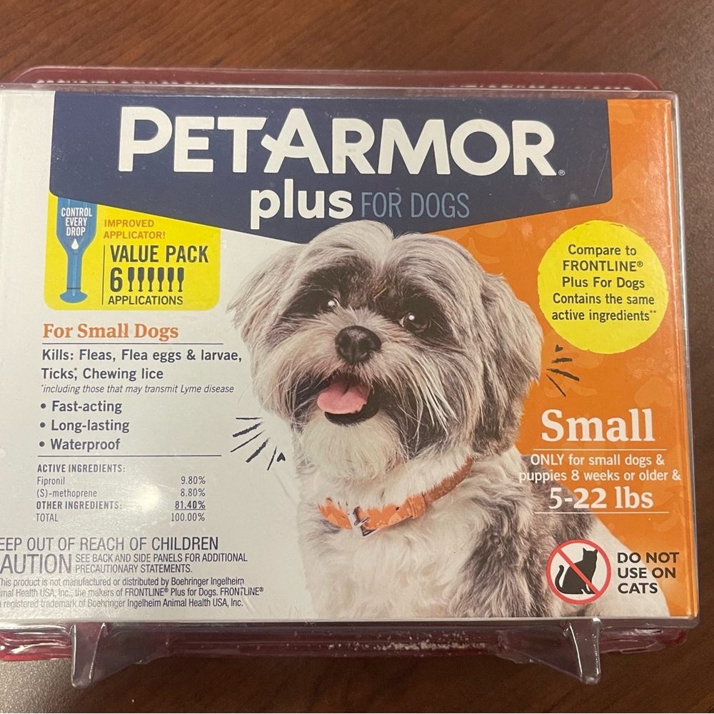 Pet Armor Plus for Small Dogs NWT